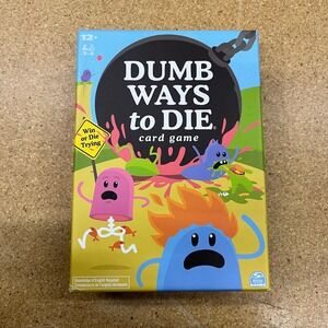 Dumb Ways to Die Card Game 2-5 Players Ages 12+ Spin Master